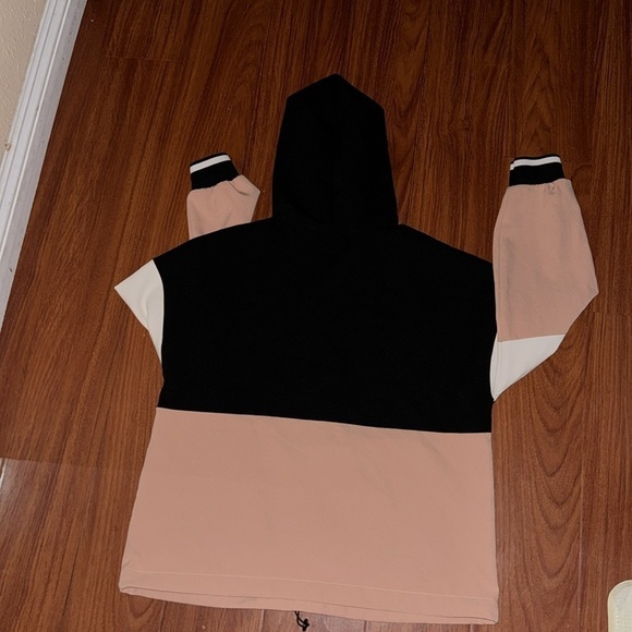 Zara track suit set 2 piece hoodie size S pants jogger size M pullon side stripe - Picture 8 of 15